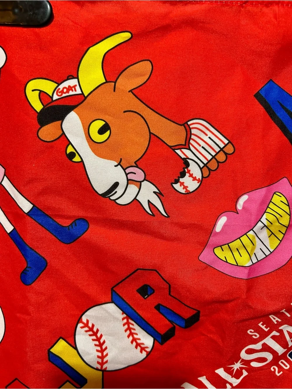 2023 MLB All Star Week Seattle Bandana Adobe Red Souvenir Novelty Scarf Baseball